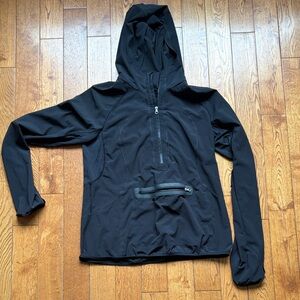 Lululemon Hooded Lightweight Pullover Jacket with back venting